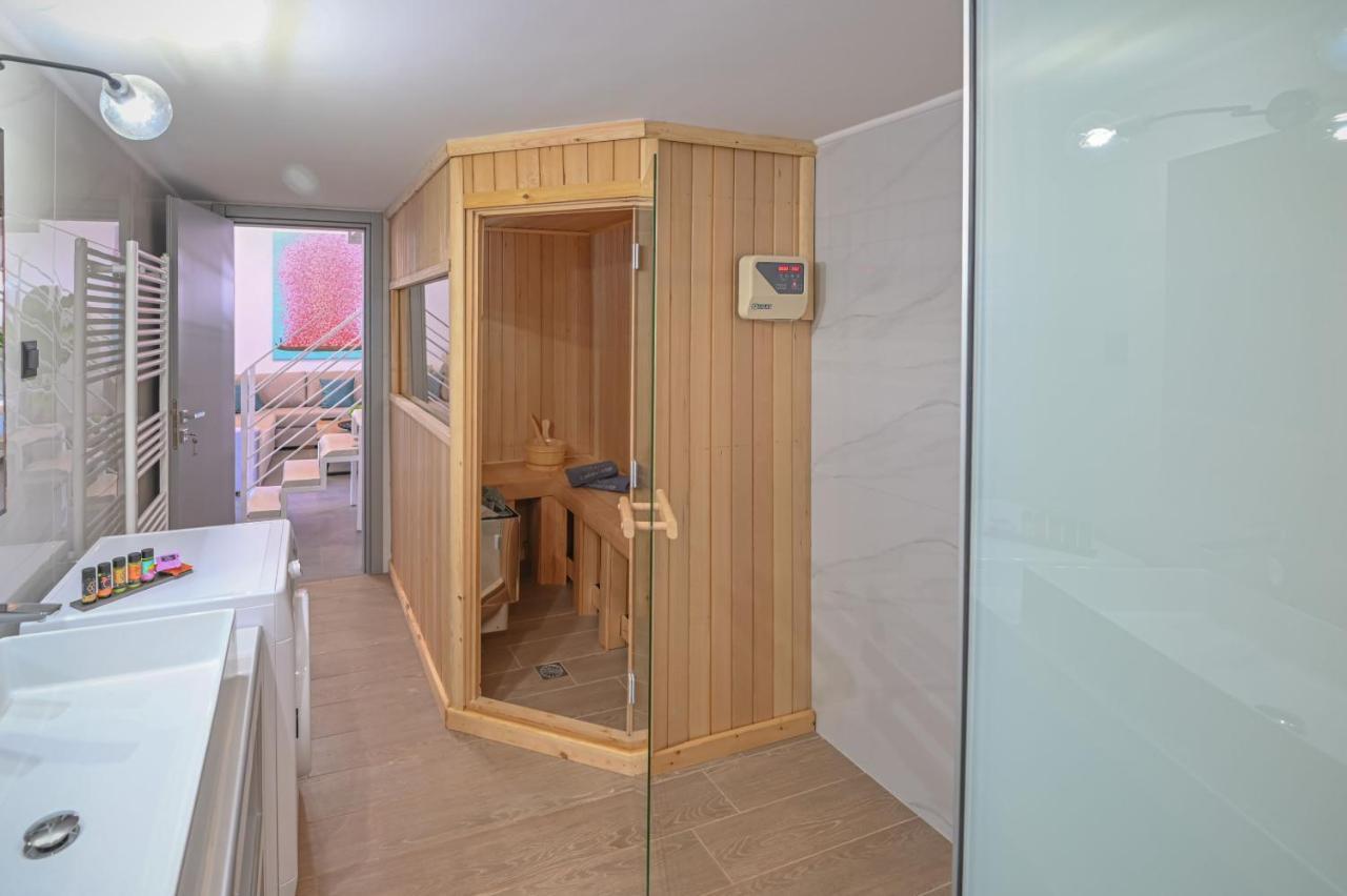 Villa Garifalia With Sauna & Hydromassage ハニア エクステリア 写真